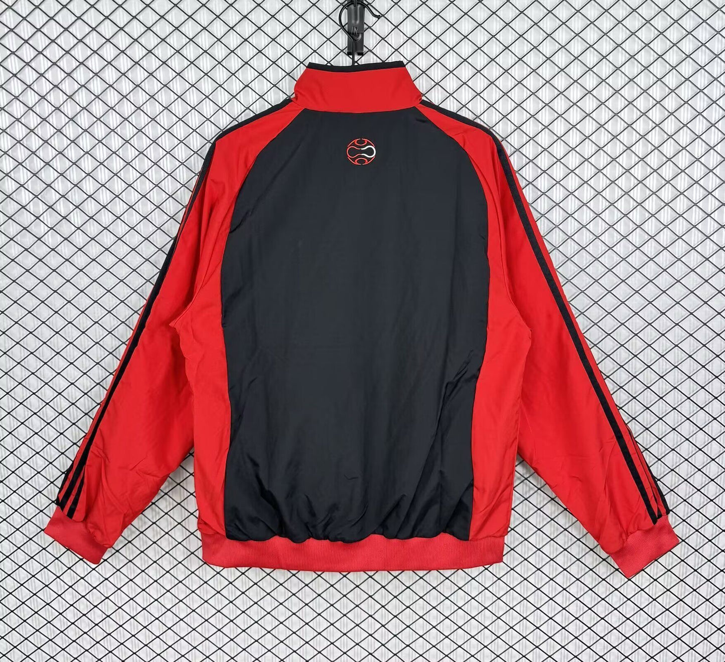 Chaqueta cortavientos Milan 2006-07 roja y negra (solo tallas S-XXL)