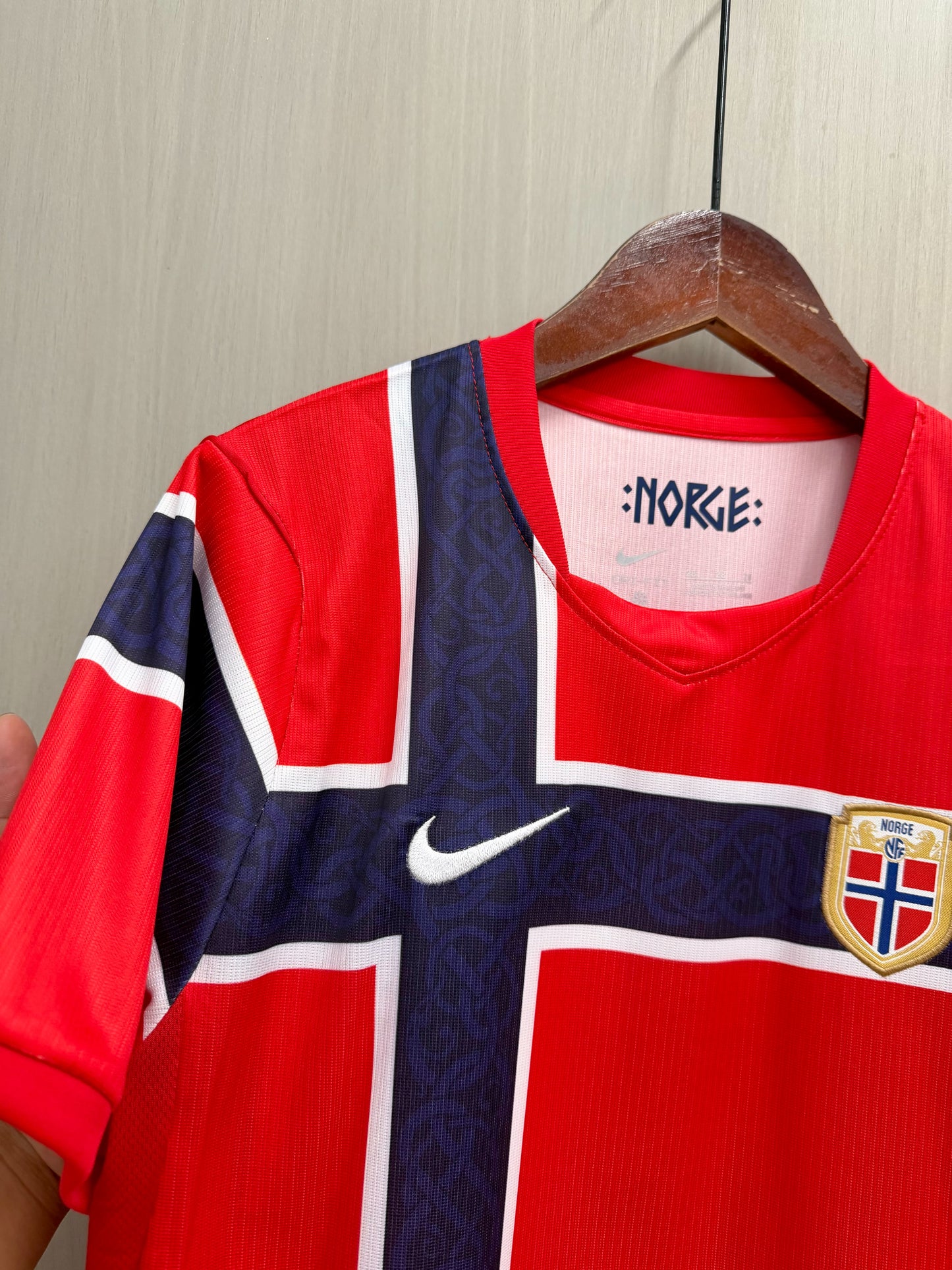 Equipacion Noruega Mundial 2026 Local (solo talla niños)