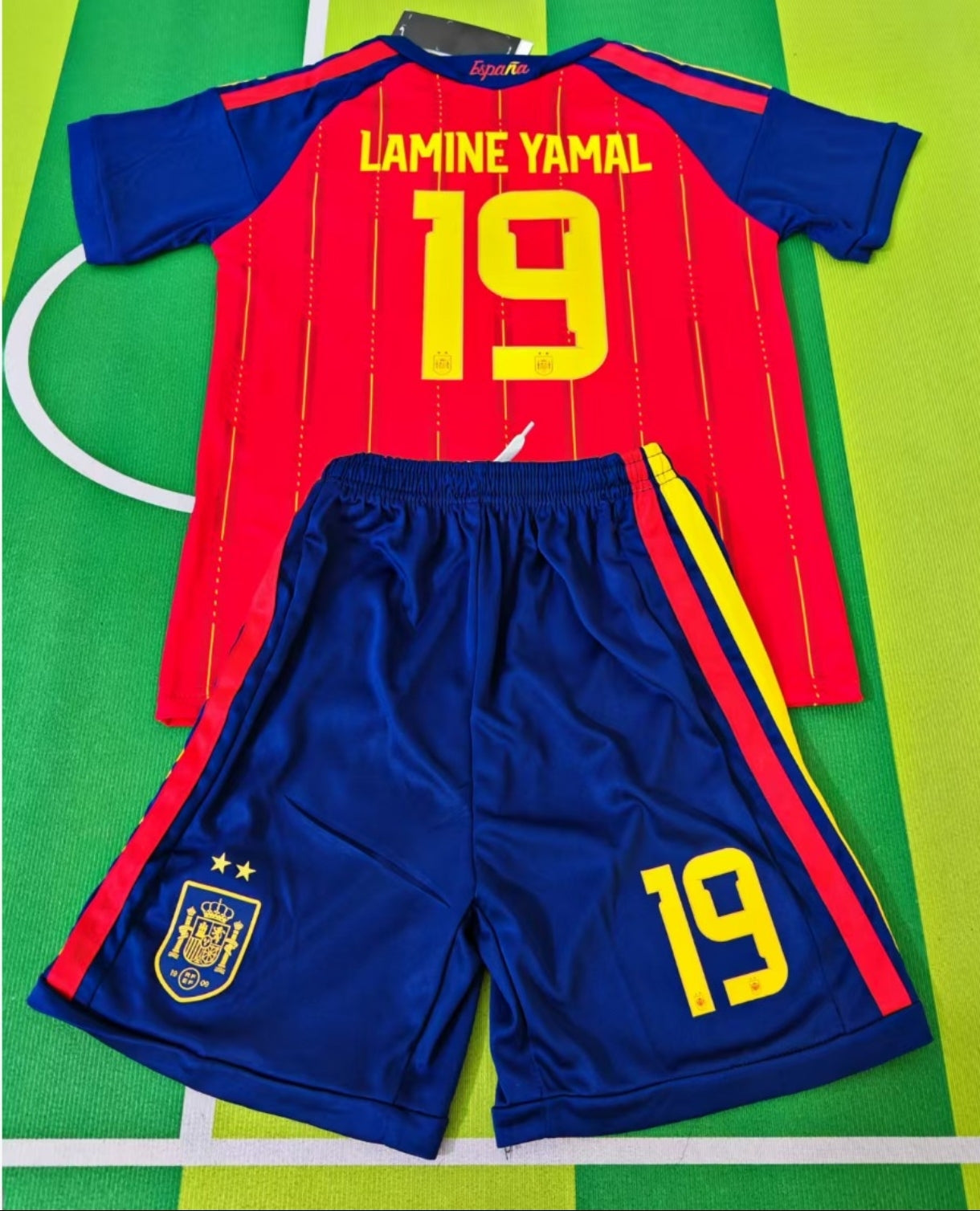 Equipacion España dos estrellas Local Mundial 2026