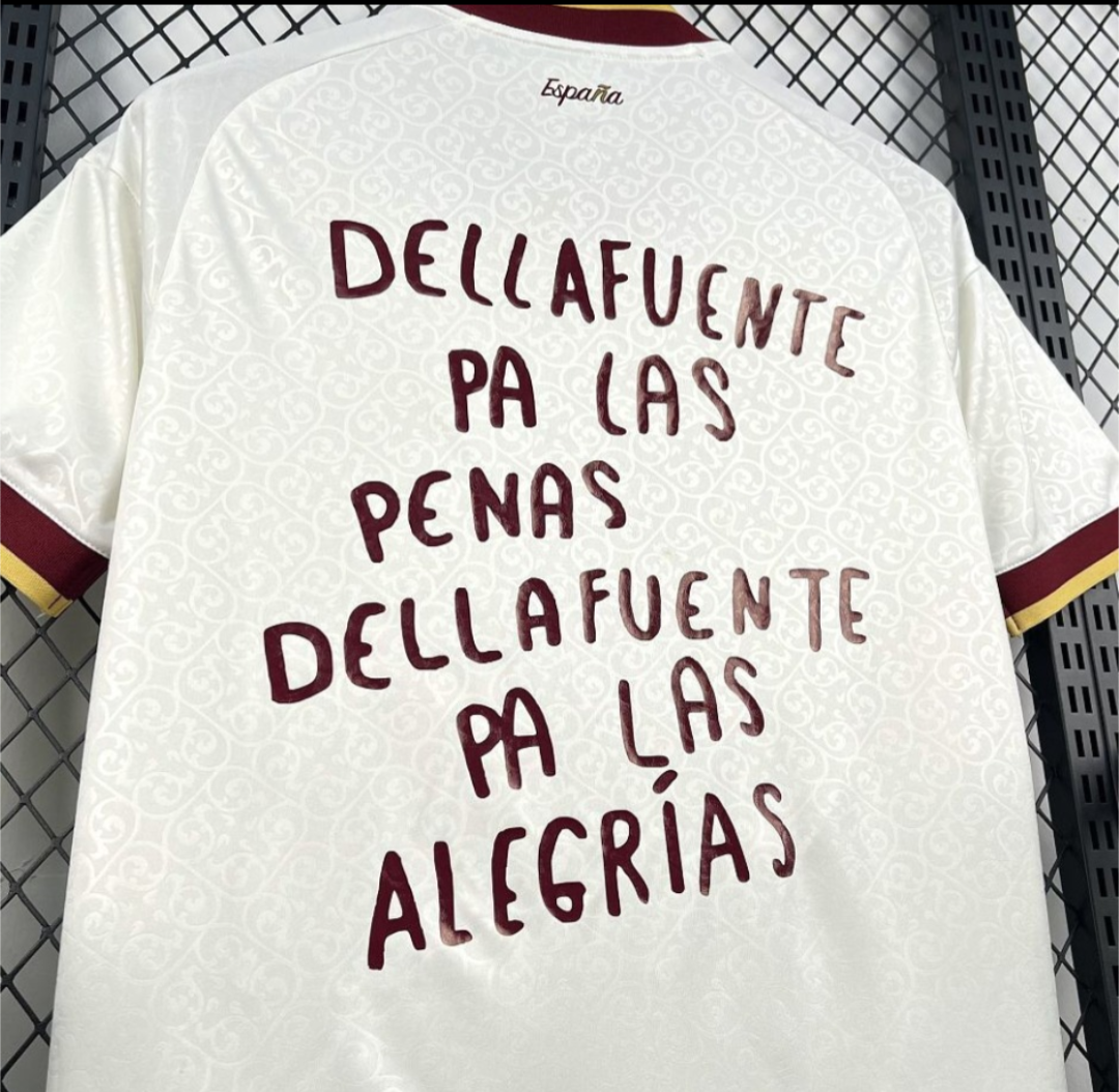 Camiseta España Visitante Mundial 2026 especial dellafuente 2