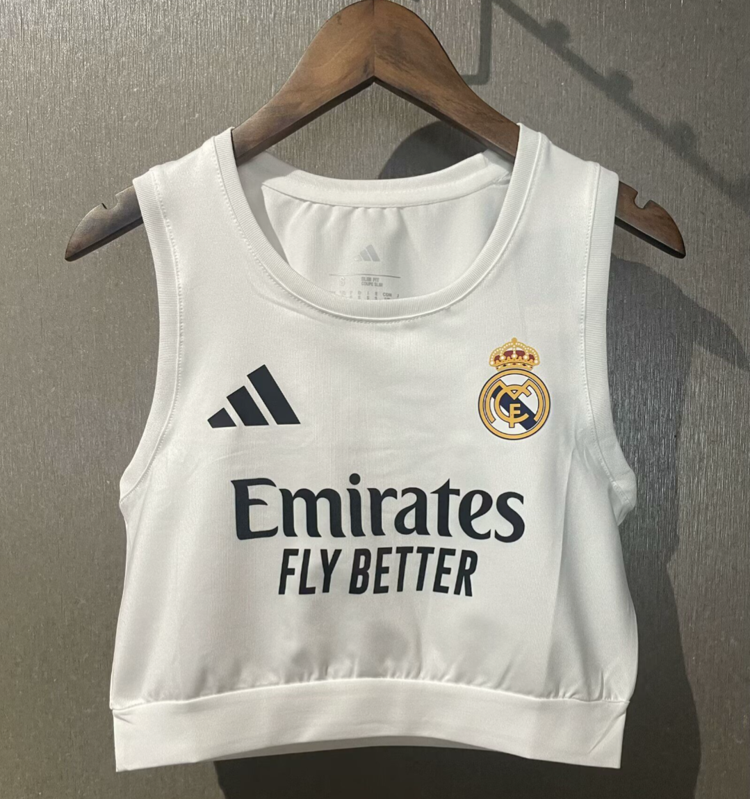 Top Mujer Real Madrid Blanco