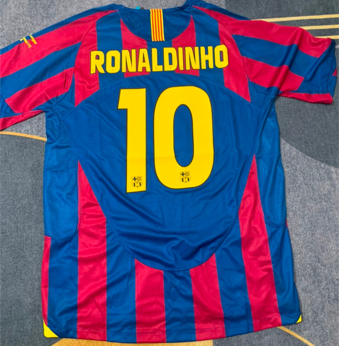 Camiseta Barcelona 2005/06 Final Champions (tallas S-2XL)