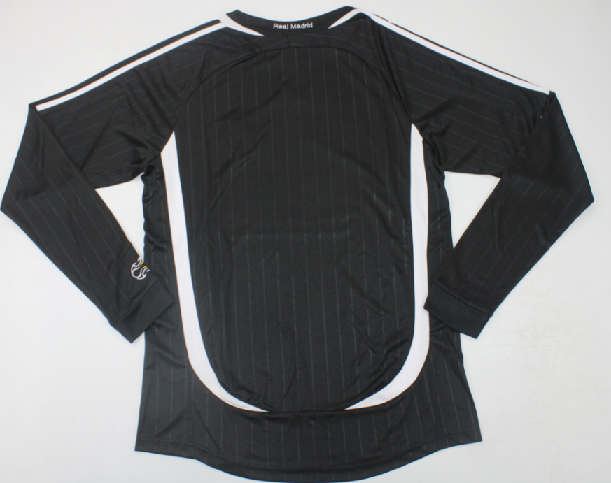 Camiseta manga larga Real Madrid 2006/07 Visitante (Tallas S-2XL)