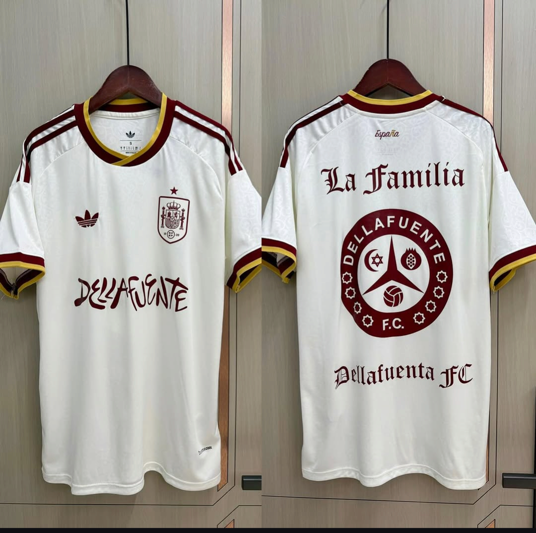 Camiseta España Visitante Mundial 2026 especial dellafuente