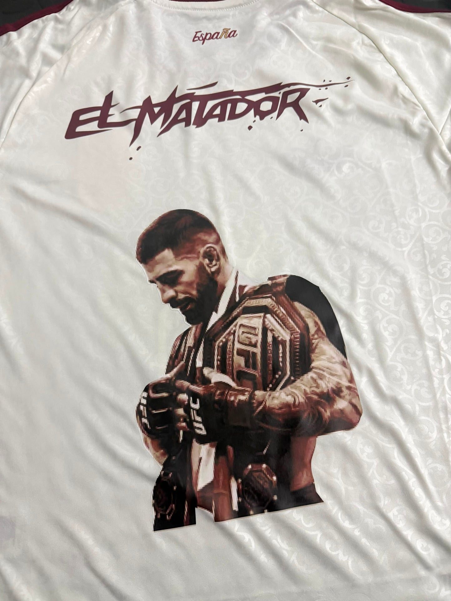 Camiseta España Mundial 2026 Visitante especial Topuria (tallas S-4XL)