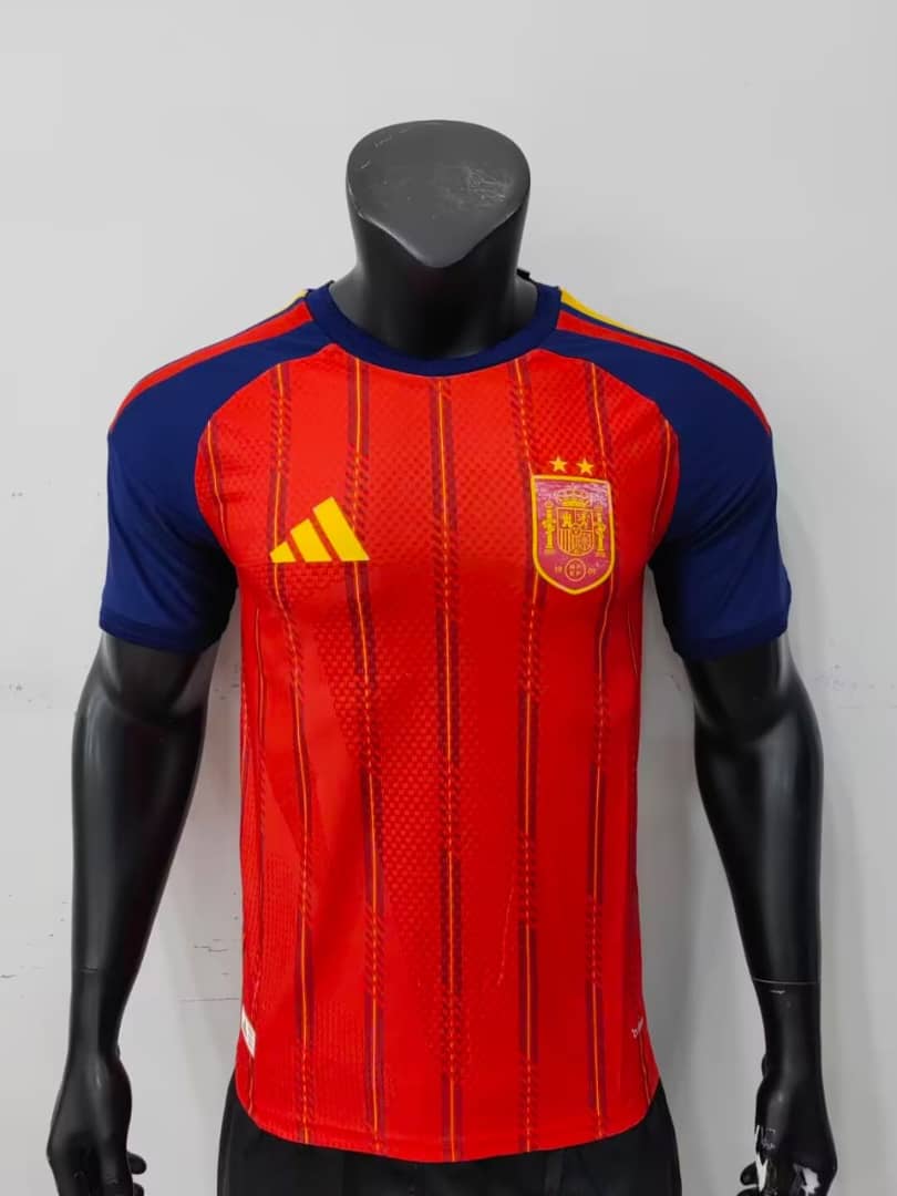 Camiseta España dos estrellas Local Mundial 2026 (Tallas S-4XL)