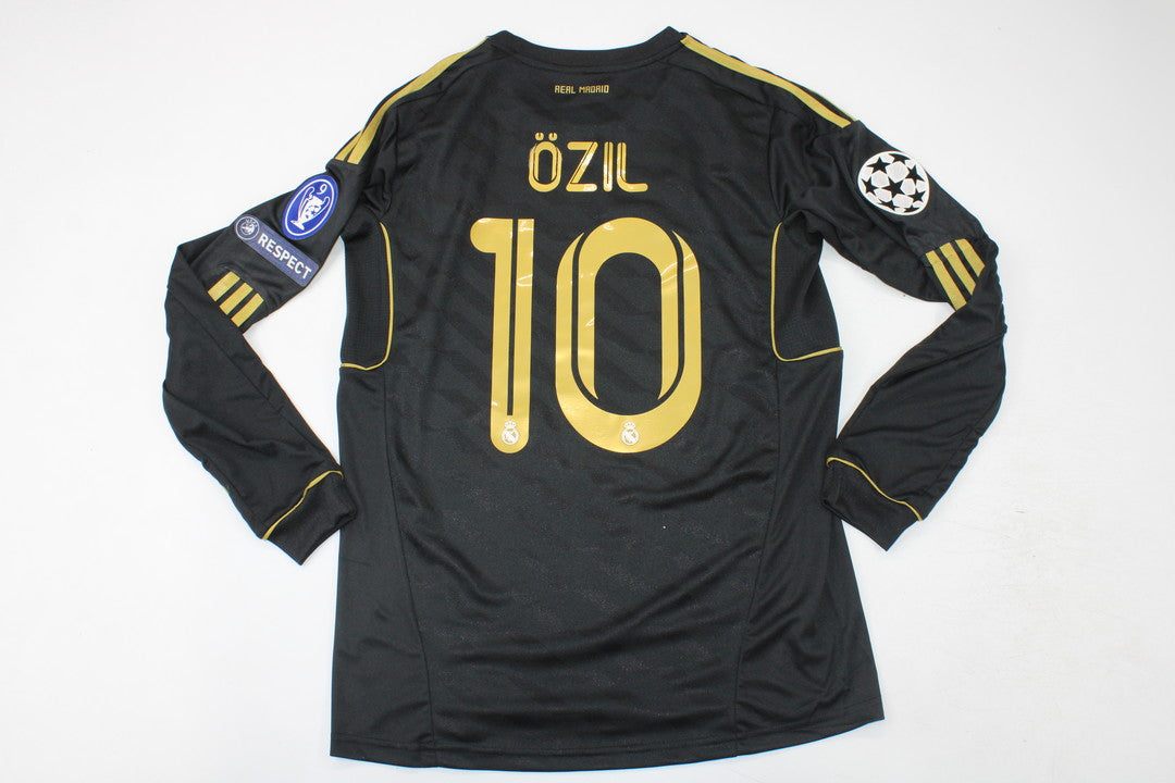 Camiseta Real Madrid 2011/2012 Visitante Manga Larga