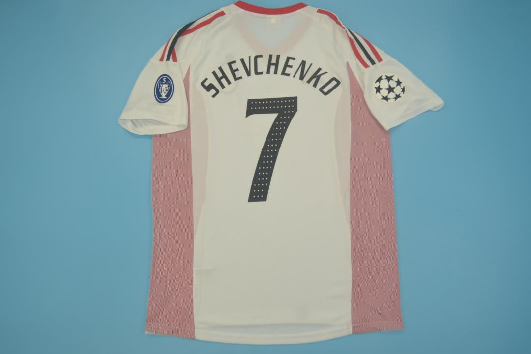 Camiseta Milan 2002/03 Final Champions