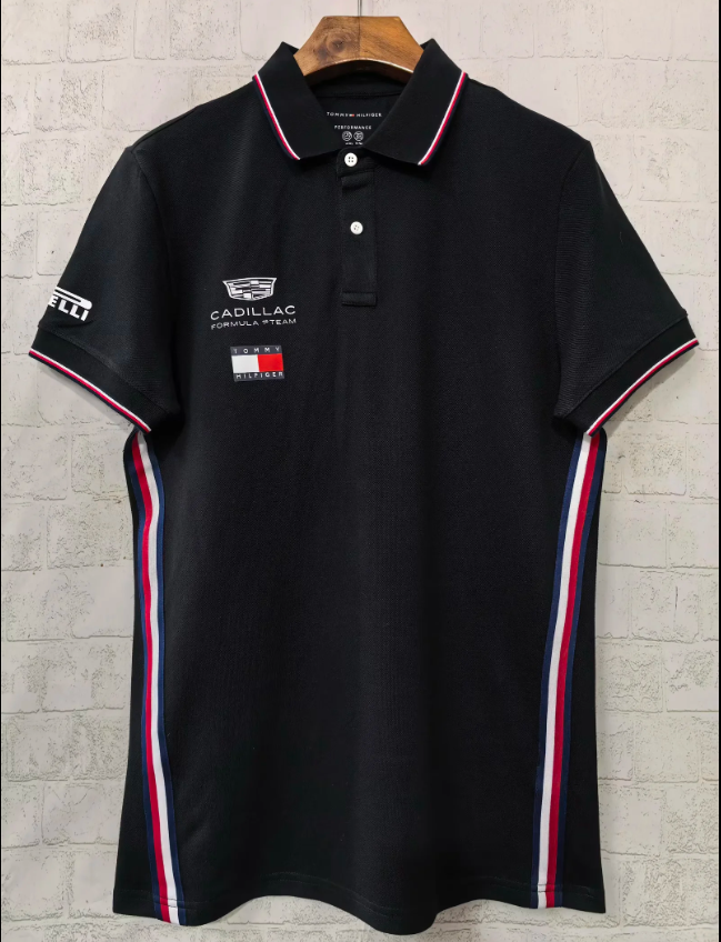 Polo Cadillac 2026 negro (tallas S-5XL)