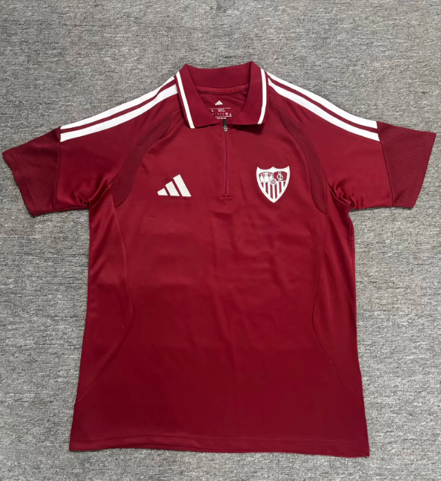 Polo Sevilla 26-27 Rojo (tallas S-3XL) by Cafutshopp