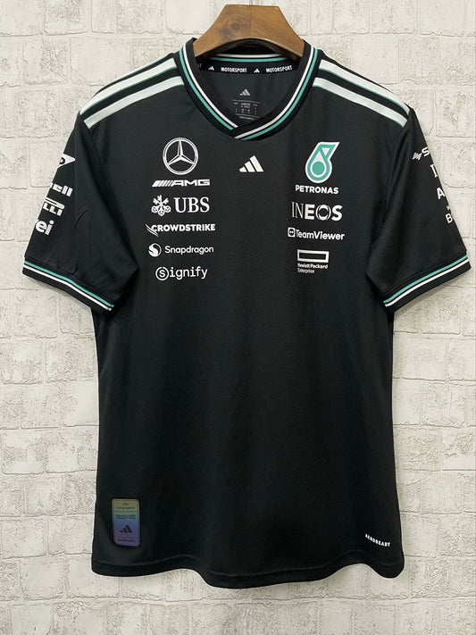 Camiseta Mercedes negra 2026 (solo tallas S - 5XL)