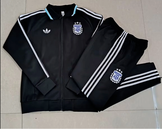 Chandal Argentina 2026 negro (tallas S-XXL)