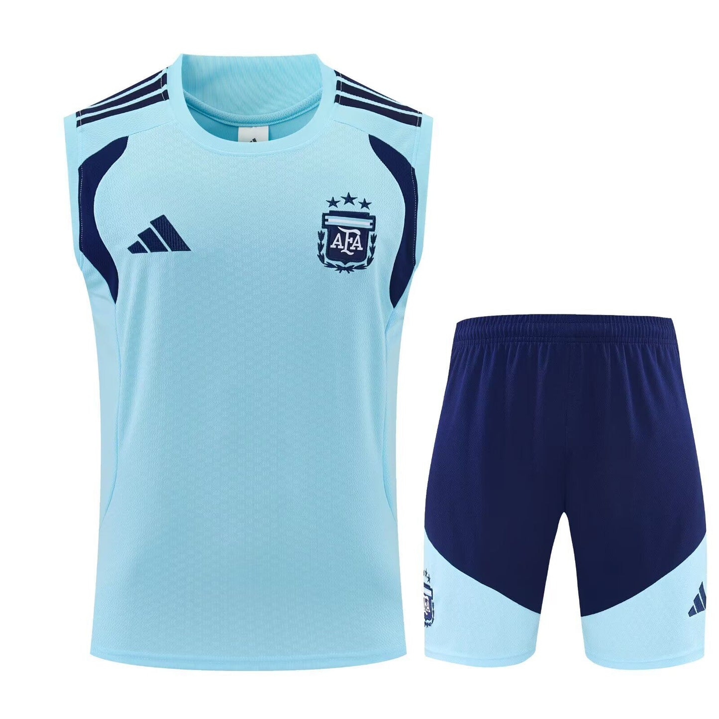 Conjunto de tirantes Argentina 2026 azul claro (tallas S-XXL)