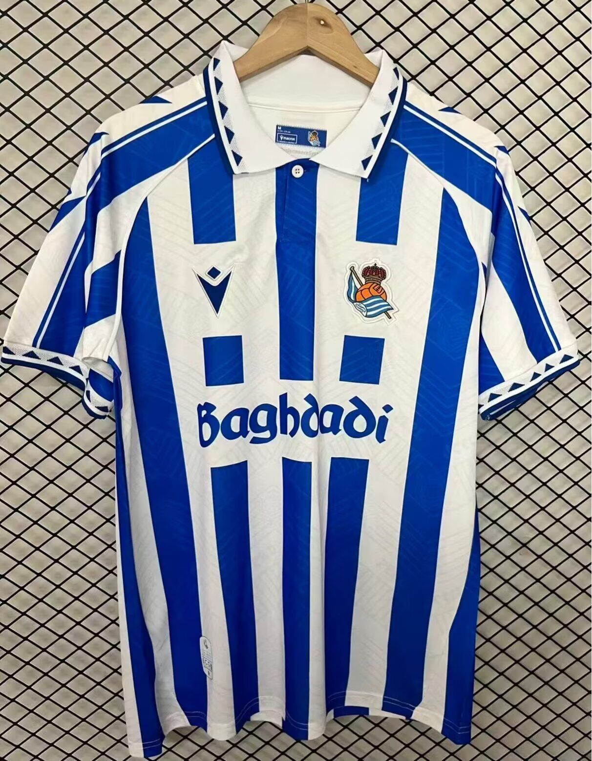 Camiseta Real Sociedad 25/26 modelo retro (tallas S-4XL) jornada 31