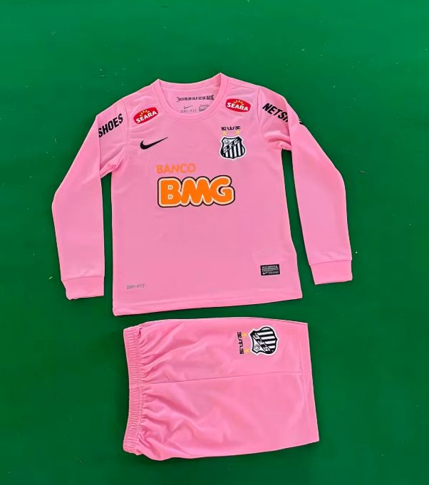 Equipacion de manga larga Santos 2012/13 rosa (solo talla niños)