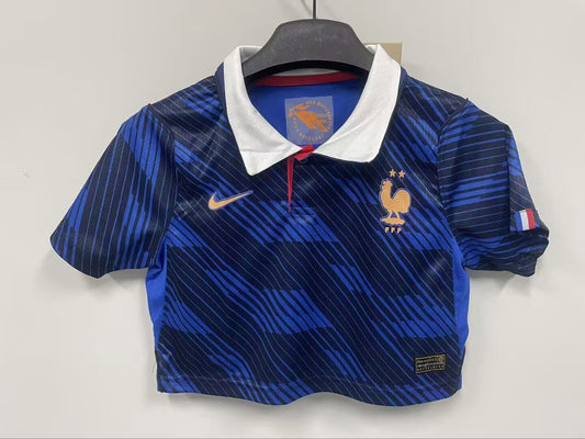 Crop Francia Mundial 2026 Local (tallas S-XXL)