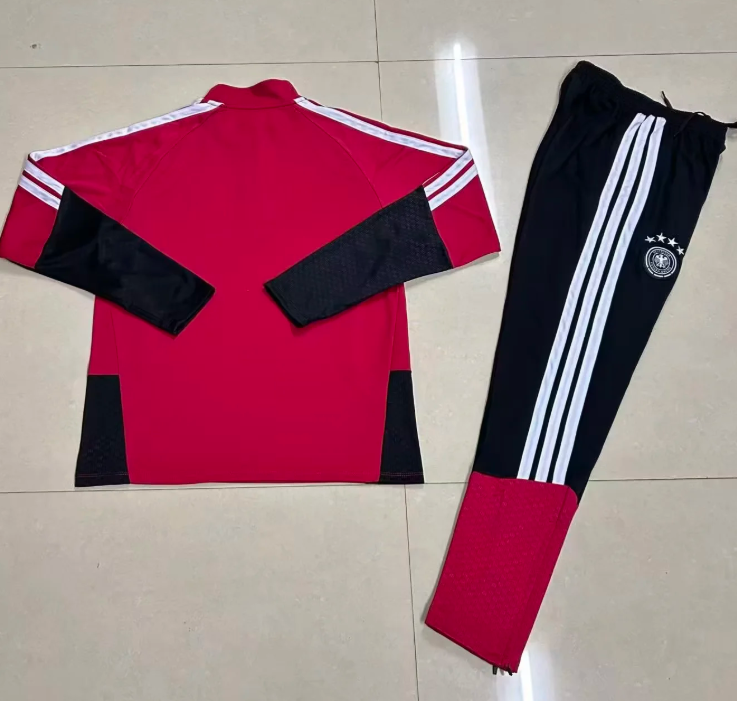 Chandal Alemania 2026 rojo (solo tallas S-XXL)