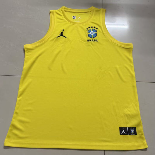 Camiseta sin mangas Brasil diferentes colores 2026 (tallas S-XXL)