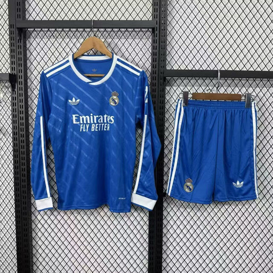 Tercera equipacion manga larga Real Madrid 25/26