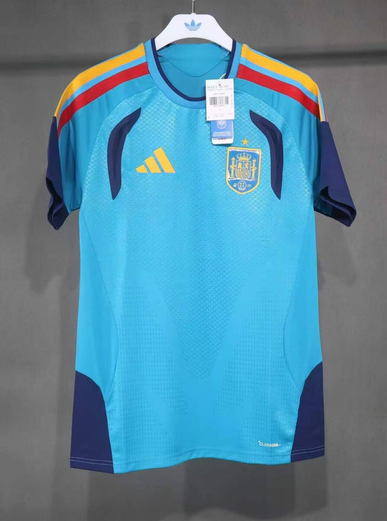 Camiseta de entrenamiento España Mundial 2026 azul versión jugador (tallas S-3XL)