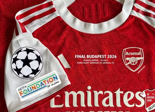 Camiseta Arsenal Final Champions 2026