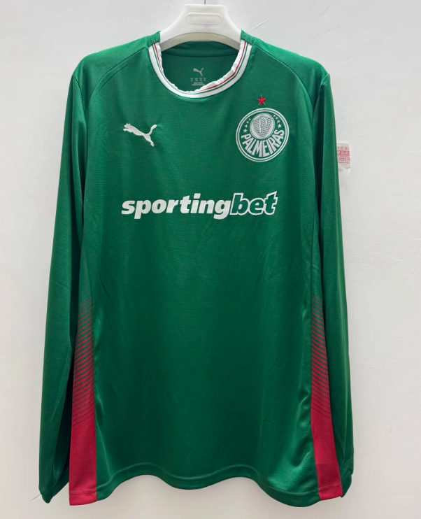 Camiseta manga larga Palmeiras 26/27 local (Solo tallas S-4XL)