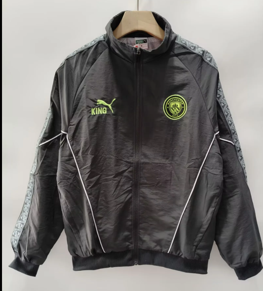 Chaqueta cortavientos gris oscuro Manchester City 26/27 (tallas S-XXL)