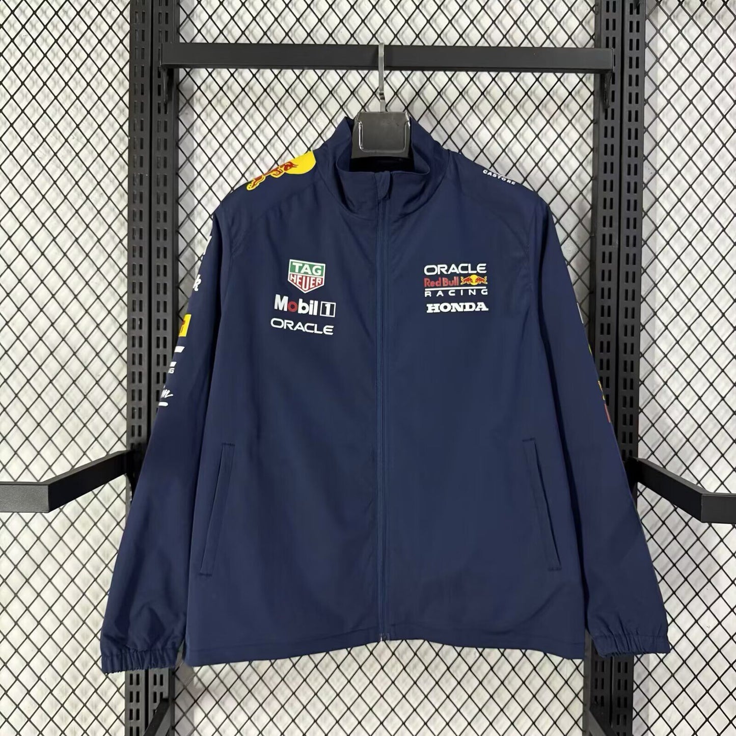 Chaqueta cortavientos Red Bull azul oscuro (tallas S-XXL)