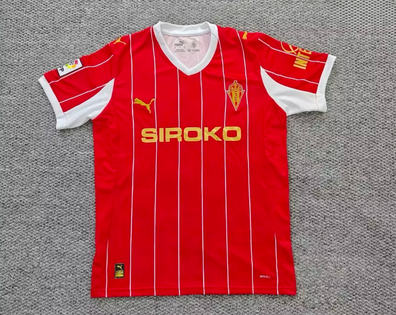 Camiseta Sporting de Gijon 25/26 modelo retro (tallas S-4XL) jornada 31