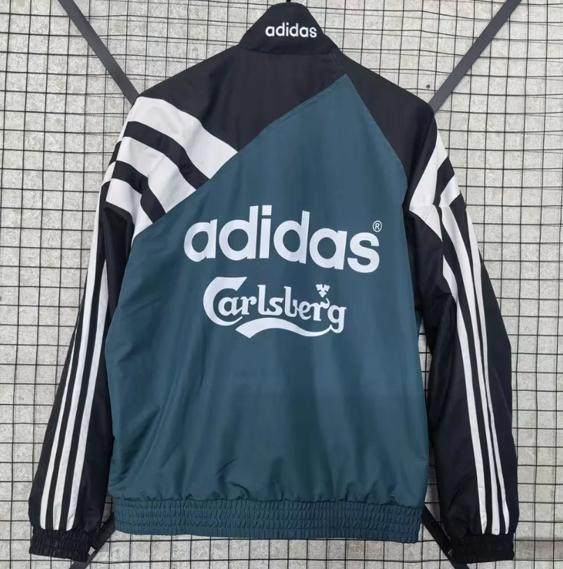 Chaqueta cortavientos Liverpool verde 1995 (solo tallas S-XXL)