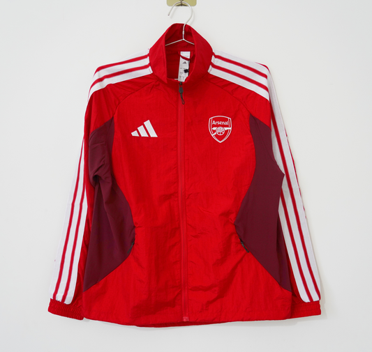 Chaqueta cortavientos Arsenal 26-27 roja (solo tallas S-2XL)