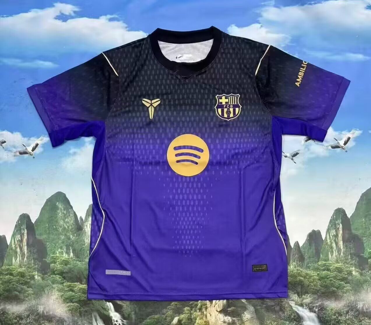 Camiseta Barcelona 26/27 morado visitante (tallas S-XXL)