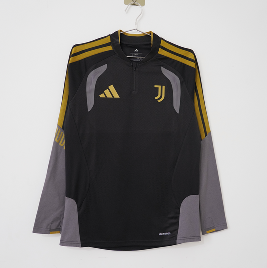 Sueter Juventus 26-27 negro con gris versión jugador (tallas S-XXL)