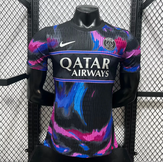 Camiseta Paris PSG 26 morado negro versión jugador (tallas S-XXL)