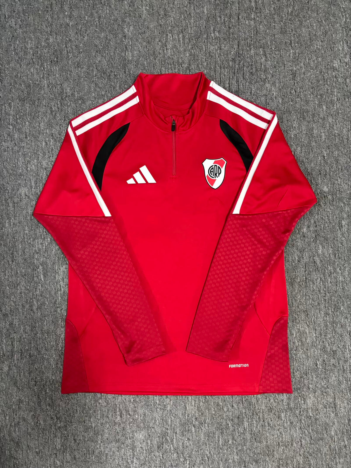 Sueter River Plate 26-27 rojo (tallas S-XXL)