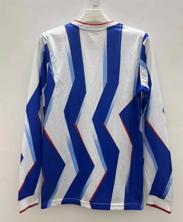 Camiseta manga larga Barcelona 26-27 azul blanco versión especial (tallas S-4XL)