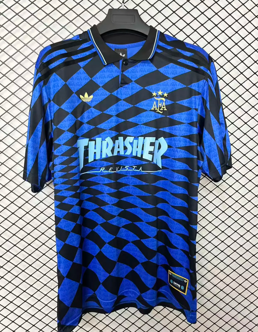 Camiseta Argentina x Thrasher (Tallas S-4XL)