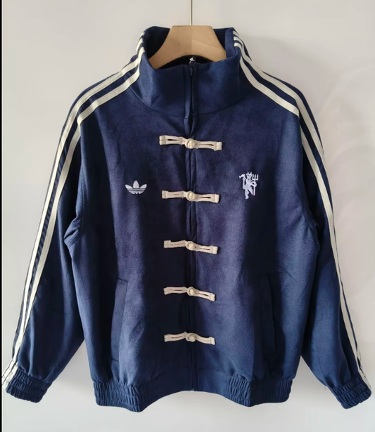 Chaqueta de traje Tang azul oscuro del Manchester United, (tallas S-XXL)