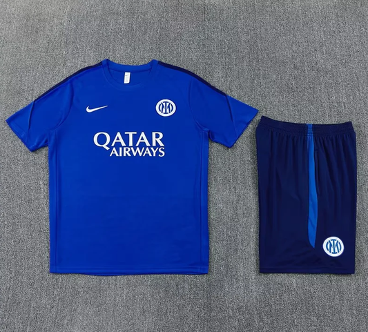Conjunto de entrenamiento Inter de milan 26/27 azul (tallas adultos y niños)