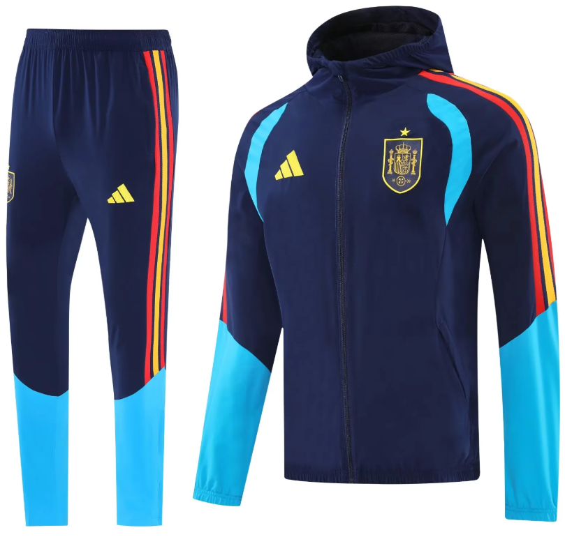 Chandal con gorro cortavientos España (Solo tallas S-2XL)