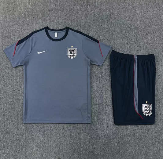 Conjunto de entrenamiento Inglaterra 2026 gris (tallas adultos y niños)