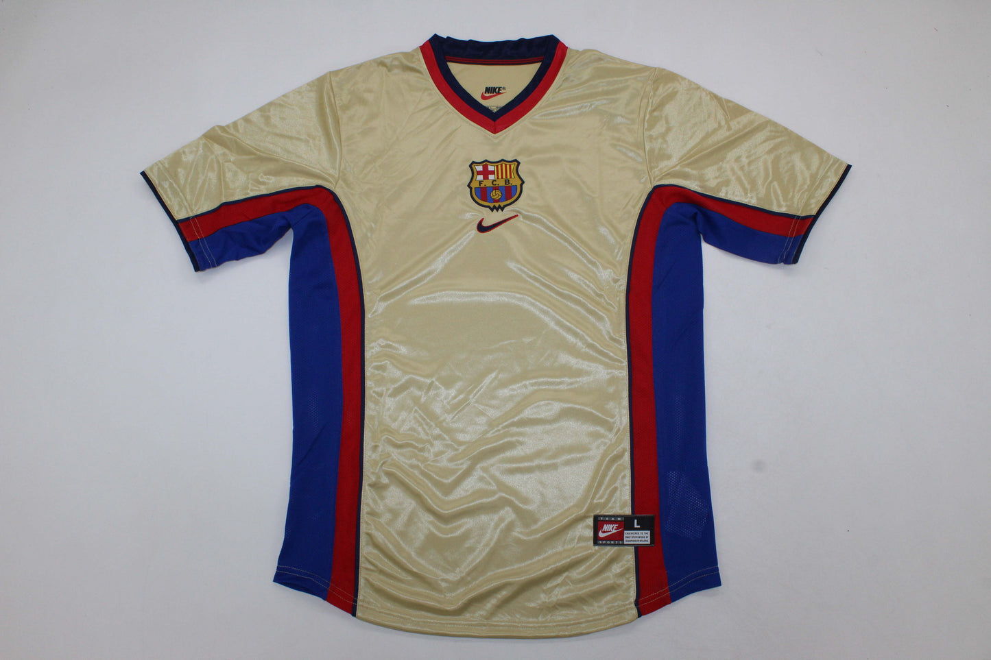 Camiseta Barcelona 1998/99 Visitante (tallas S-2XL)