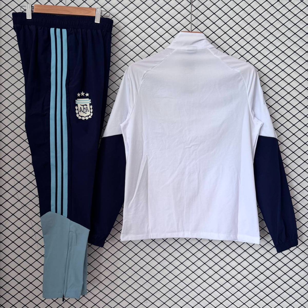 Chandal cortavientos Argentina 2026 blanco (tallas S-XXL)