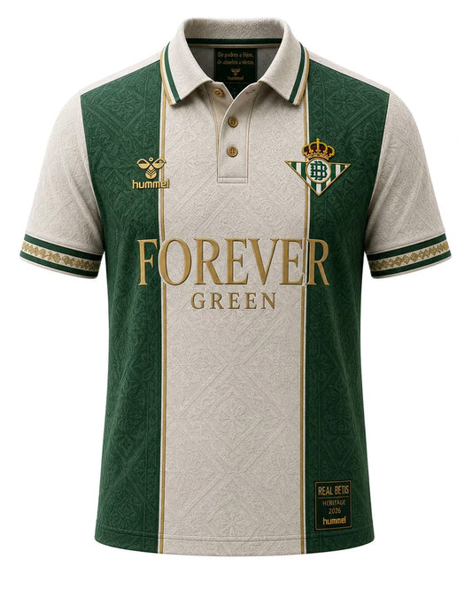 Camiseta Betis 26-27 version retro (tallas S-4XL)