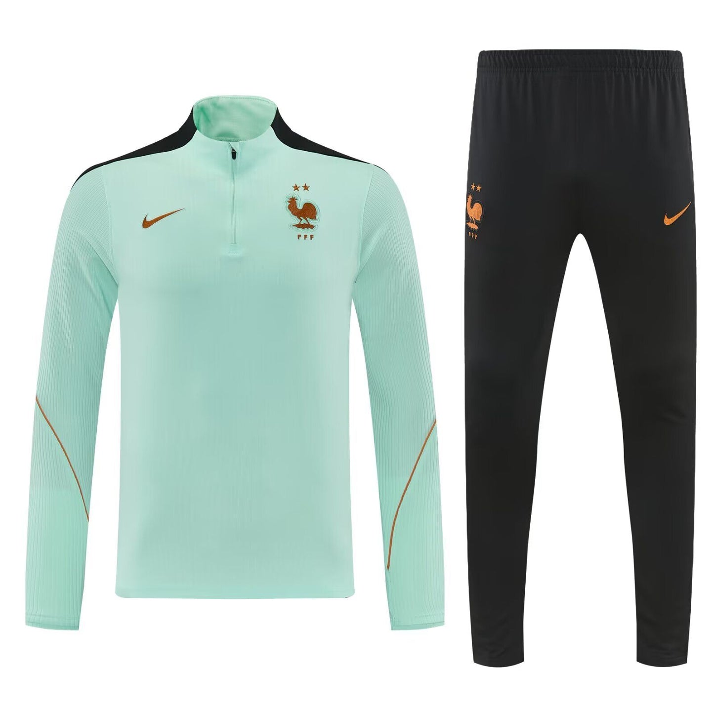 Chandal de entrenamiento Francia 2026 verde claro (tallas S-XXL)