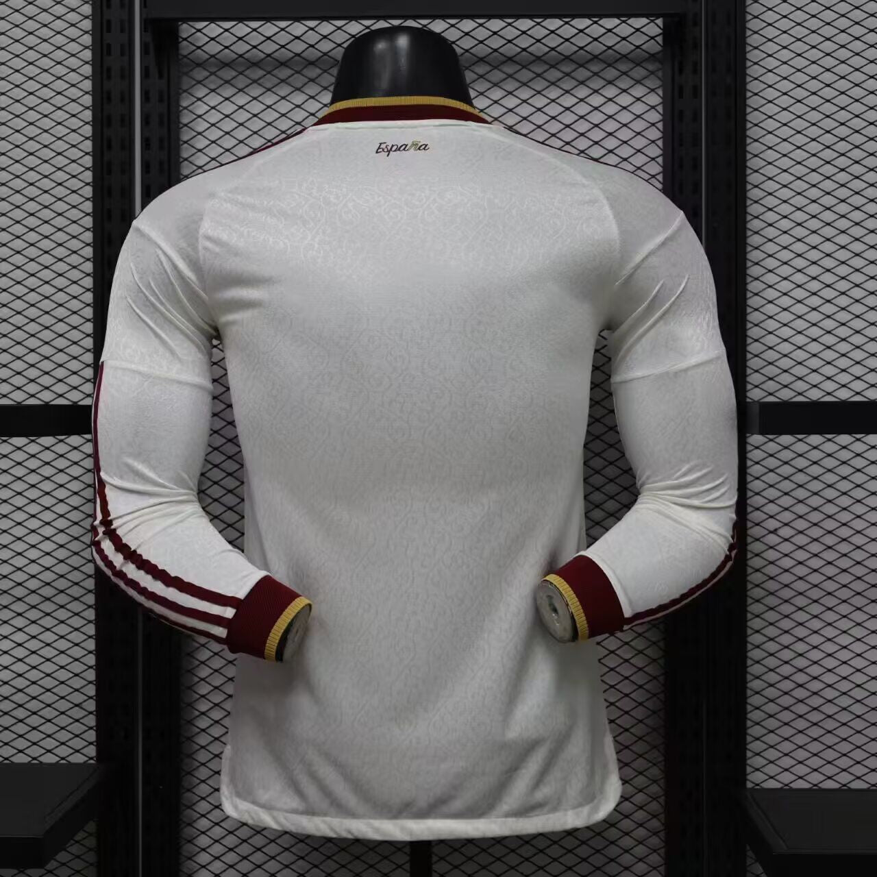 Camiseta manga larga dos estrellas España Visitante Mundial 2026 (tallas S - 2XL)