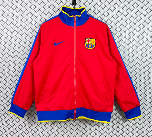 Chaqueta cortavientos Barcelona 2010/11 roja (tallas S-XXL)