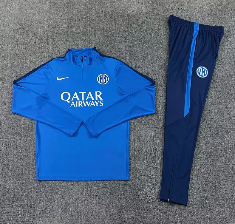 Chandal de entrenamiento azul Inter de milan 26-27 (tallas adultos y niños)
