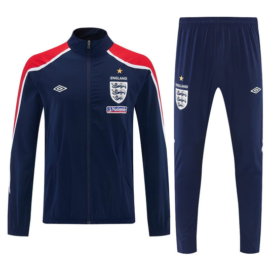 Chandal cortavientos Inglaterra azul oscuro (tallas S-XXL)