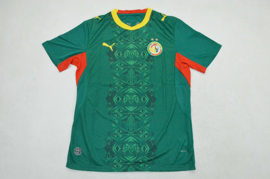 Camiseta Senegal 2026 verde dos estrellas (tallas S-4XL)